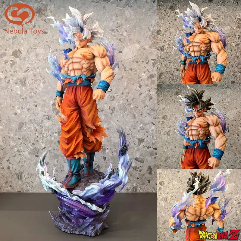  42cm Dragon Ball Figure Son Goku Figures Migatte No Gokui Action Figurine Doll Statue Collection Model Kids Toy Birthday Gifts