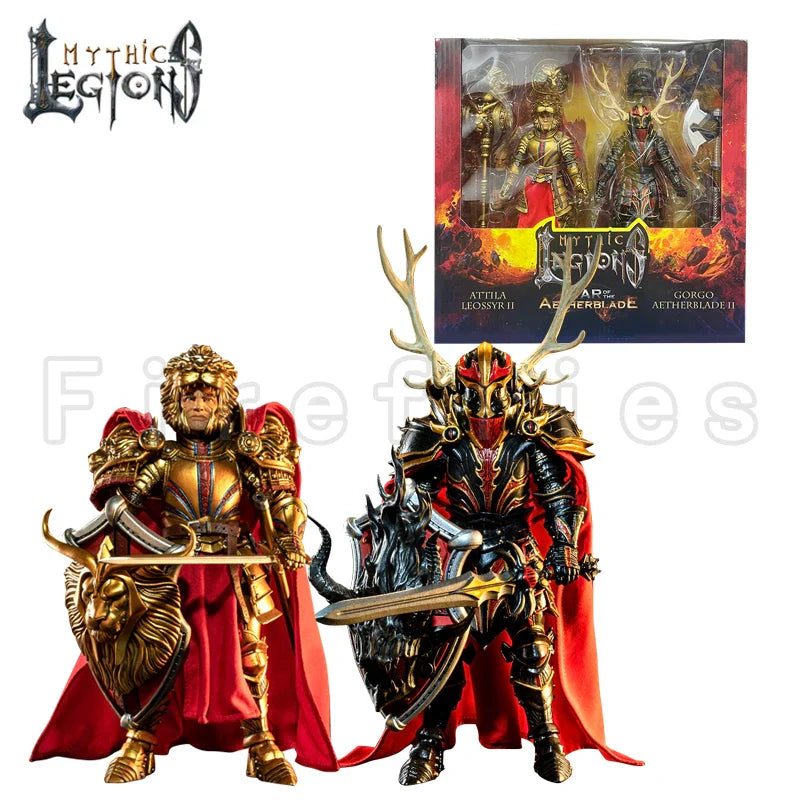 1/12 6 Zoll Four Horsemen Studio Mythic Legions (2 STÜCK/SET)Actionfigur Attila Leossyr 2 Gorgo 2 Modell
