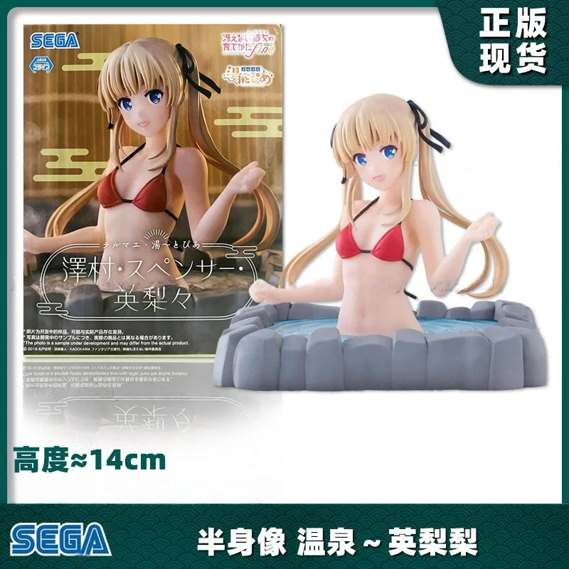Genuine Sega Luminasta Megumi Kato Casual Wear Prize In Stock From Saekano How To Raise A Boring Girlfriend Anime Statue