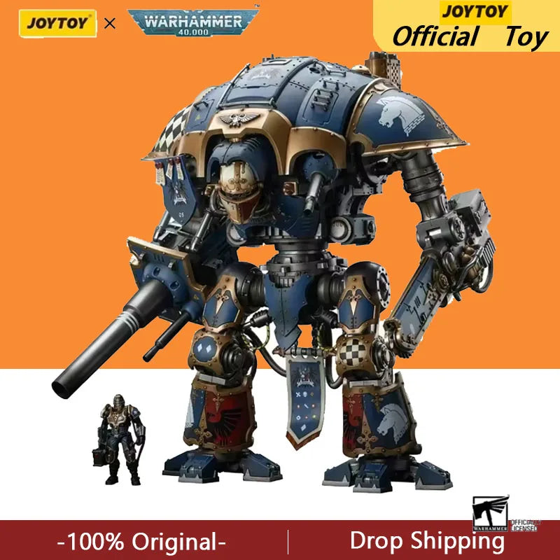 JOYTOY Warhammer 40k 1/18 Action Figure Mech Imperial Knights House Terryn Knight Paladin Collectible Model Figurine Toys Gifts