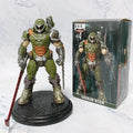 21CM Doom Slayer Eternal Action Figure Collection Model Statue Anime Destroy Hunter Akam  Figurine Desktop Ornament Pvc Toy Gift