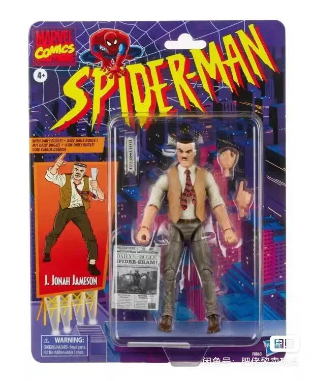 Neue originale Hasbro Marvel Legends Serie J. Jonah Jameson (Spider-Man) Actionfiguren Spielzeug Sammlermodelle