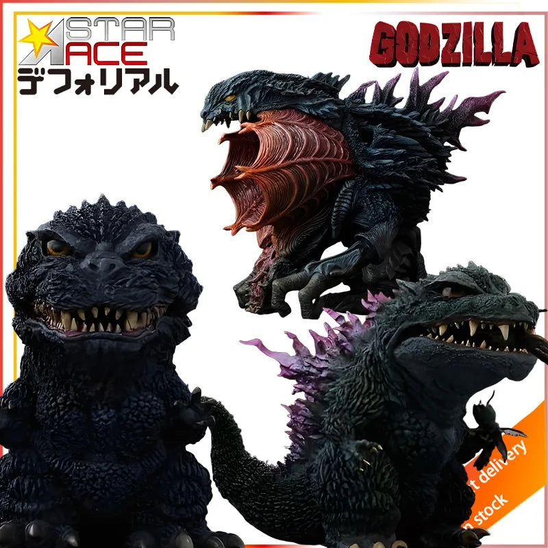 GARAGE TOY Original Star Ace DefoReal Series Godzilla Vs. Biolandi Godzilla 2000 Monster World Statues Figure Model Toys Gifts