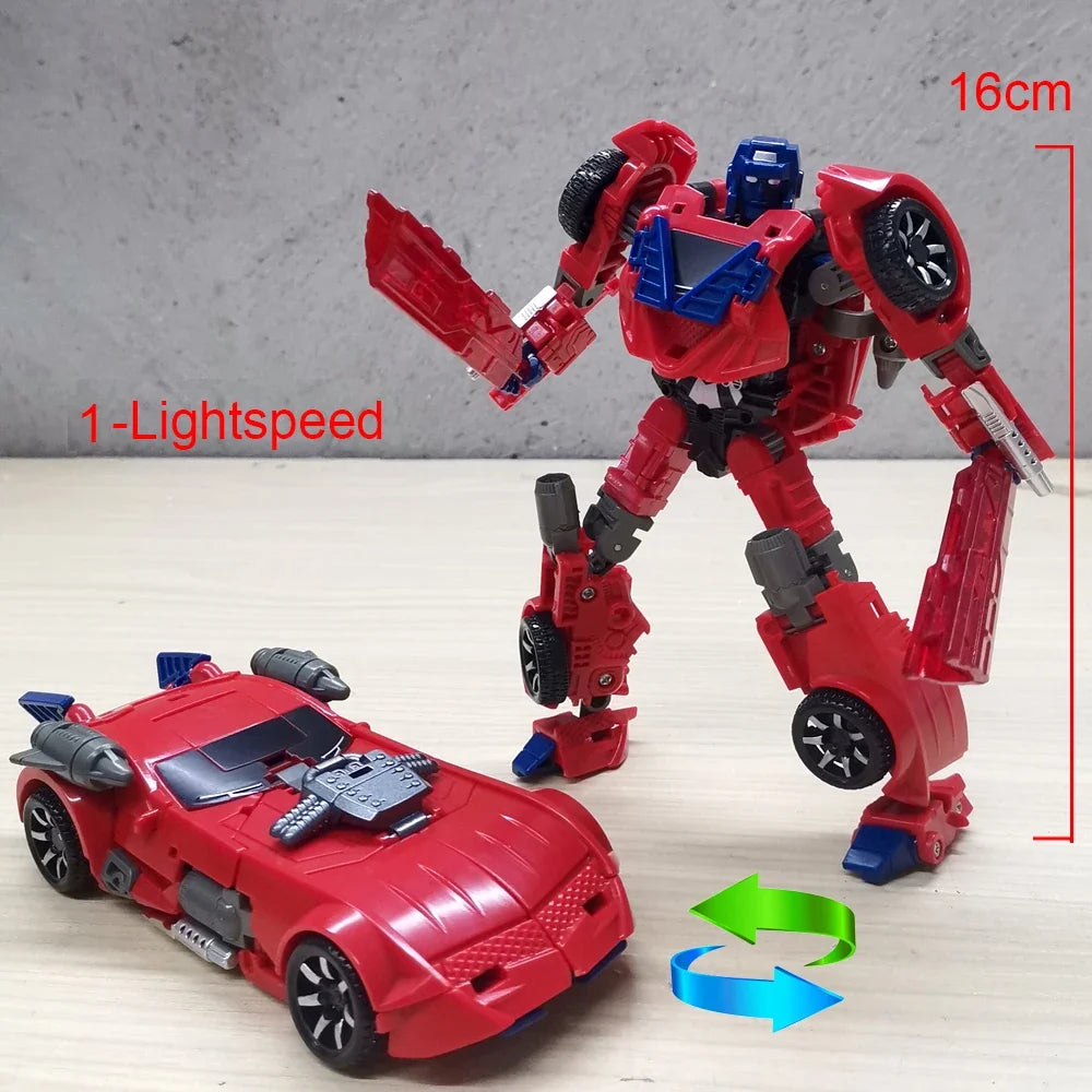 Computron Combiners Transformation Toys 5IN1 Scattershot Nosecone Strafe Afterburner Action Figure Deformed Robot Anime Model