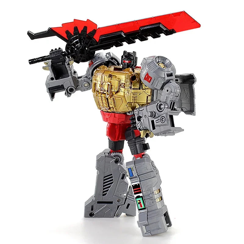 BPF 05 Grimlock Transformation Dinoking Volcanicus Tyrannosaurus Rex Tyrone Cable Dinobots 5IN1 Action Figure Robot  Toys
