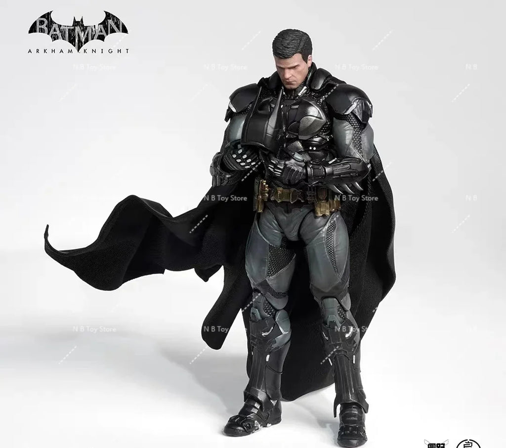 Original Lpzz Toys Arkham Knight Figure V8.04 Suit Batman 002 Deathstroke  Multiverse Superman Action Figures Model Custom Toy
