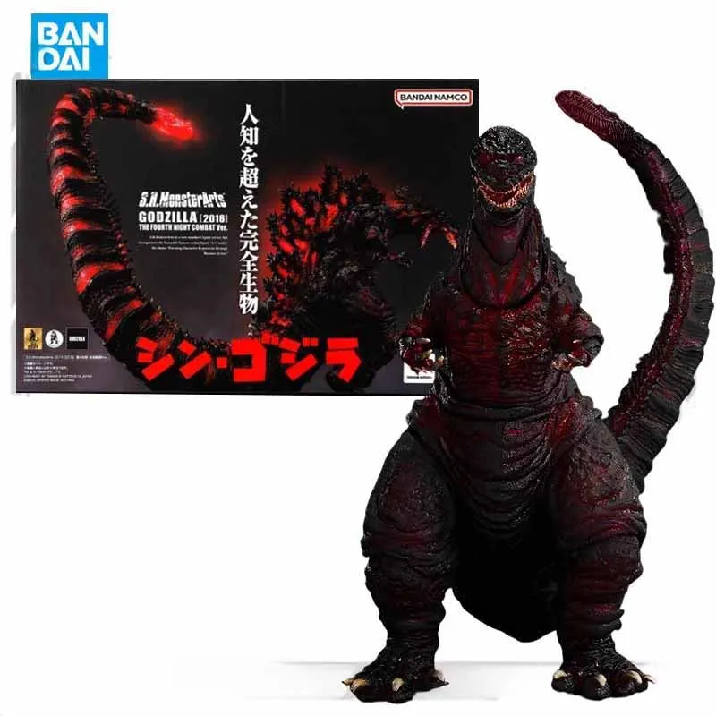 Bandai Original SHM Anime Figure GODZILLA 2004 Action Figure Toys For Boys /Girls /Kids /Christmas Gift