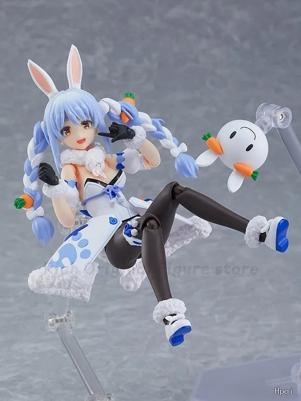 【In Stock】Original Max Factory Figma#529 Hololive Usada Pekora Anime Action Figure Toys Model