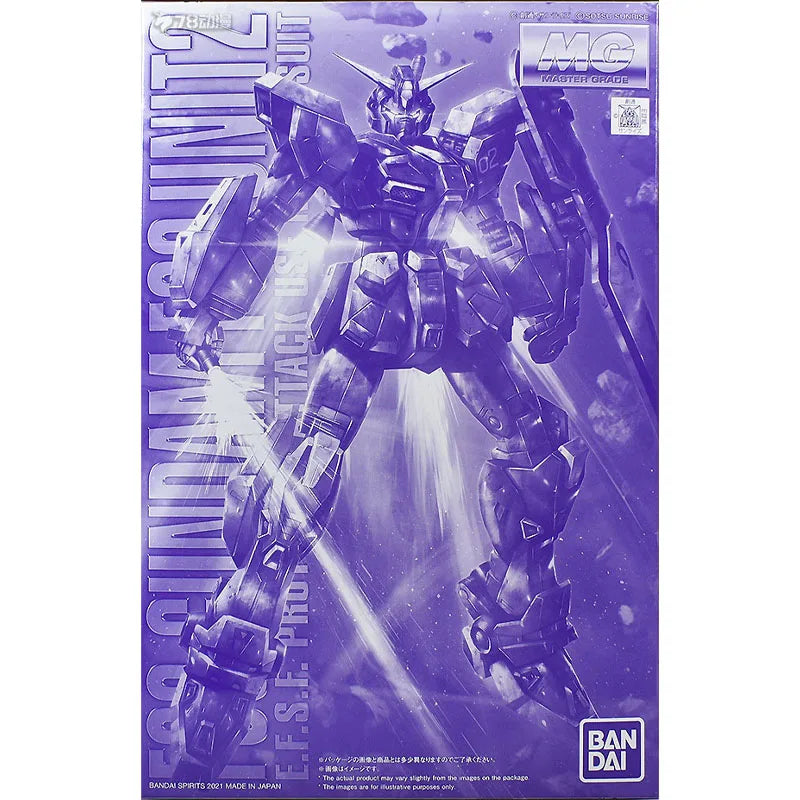 Bandai Original MG Gundam F90  1/100  Anime Action Figure Assembly Model Toys Collectible Model Ornaments Gifts For Children