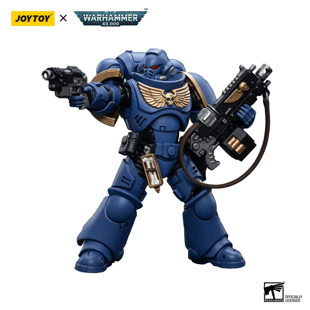 [IN-STOCK] JOYTOY Warhammer 40K 1/18 Action Figures Ult Lazarus Rolantus Alberigo Stoneshield Anime Toys