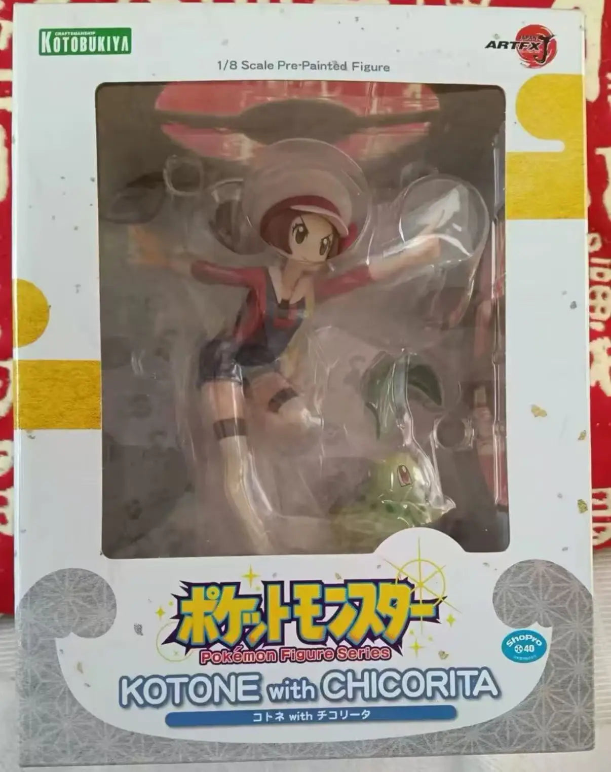 Original Kotobukiya 1/8 ARTFX J Pokemon Series Red with Charmander In Stock Anime Action Collection Figures Model Toys
