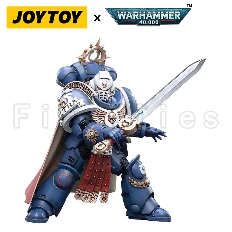 1/18 JOYTOY Action Figure 40K Primaris Captain Re-issue Version Anime Collection Model Toy