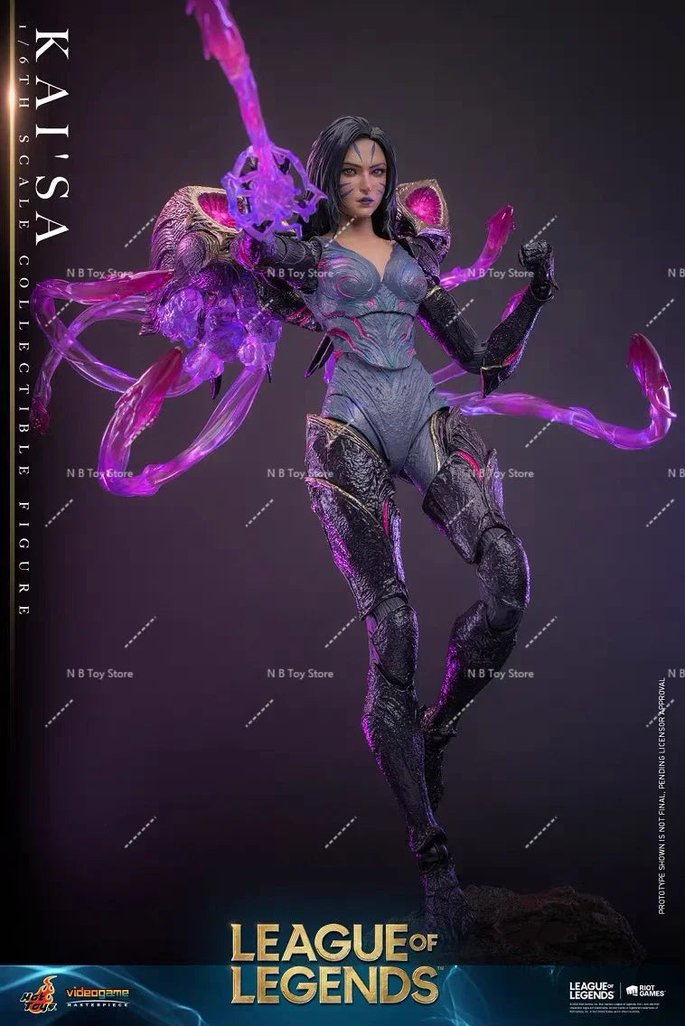 HotToys HT 1/6 Game League of Legends Void Girl Kasha KAI SA VGM57 Action Figure Model Toys