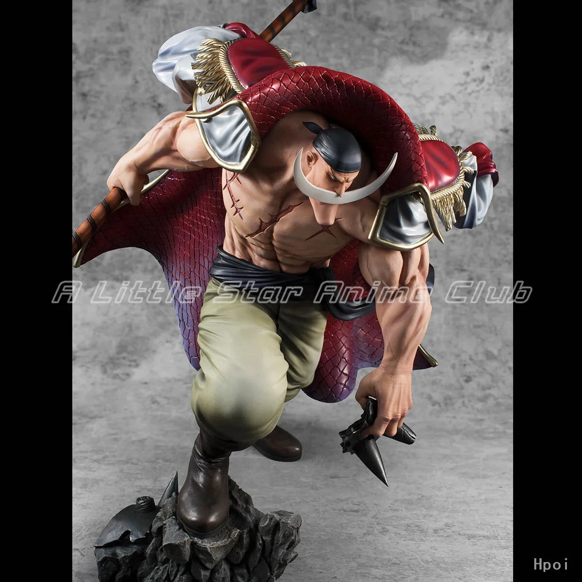 In Stock Original MegaHouse Portrait of Pirates "SA-MAXIMUM" ONE PIECE EDWARD NEWGATE Model Ornament