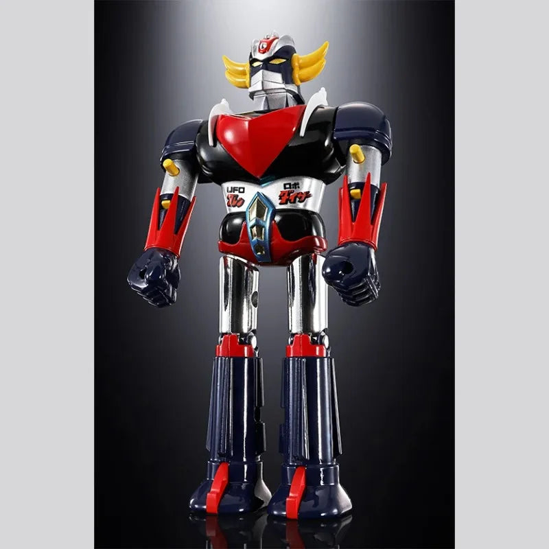 In Stock 100%Original Bandai CHOGOKIN GRENDIZER & SPAZER UFO SET 1975 Replica Anime Character Toy Model Ornaments Collection