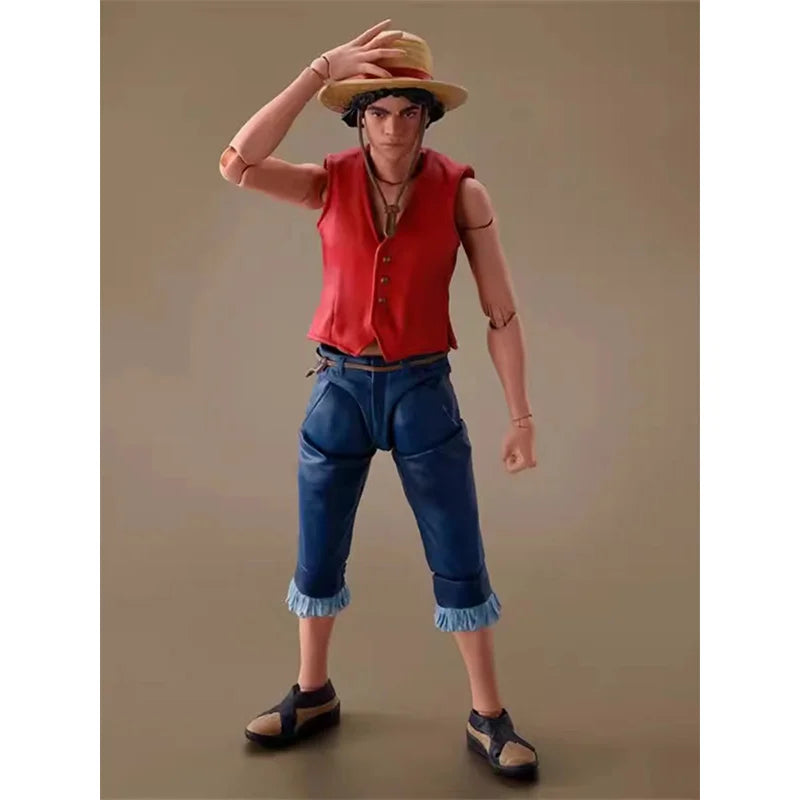 100% In Stock Original Bandai S.H.Figuarts SHF Monkey D. Luffy One Piece Roronoa Zoro Anime Collection Action Figures Model Toys