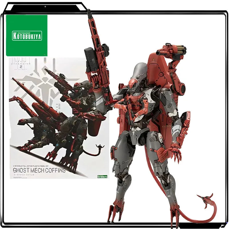 KOTOBUKIYA Original MODEL KIT Mecha Ghost Mech·Coffins 180mm Anime Action Figure Assembly Model Toys  Model Gifts for Boys