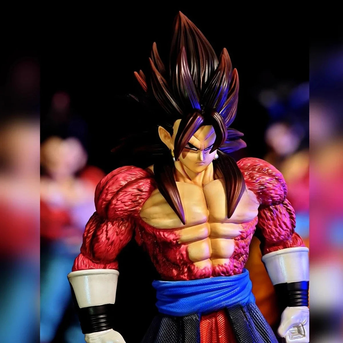 In Stock 35cm Ck Toys Dragon Ball Anime Figures SSJ4 Vegetto Figurine Super Saiyan 4 PVC Statue Collection Model Decor Toy Gifts