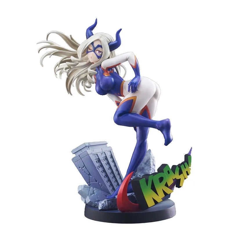 My Hero Academia Mt. Lady Hero Suit Ver. 100% Original PVC Action Anime Figur Modell Spielzeug Figur Sammlerstück Puppe Geschenk