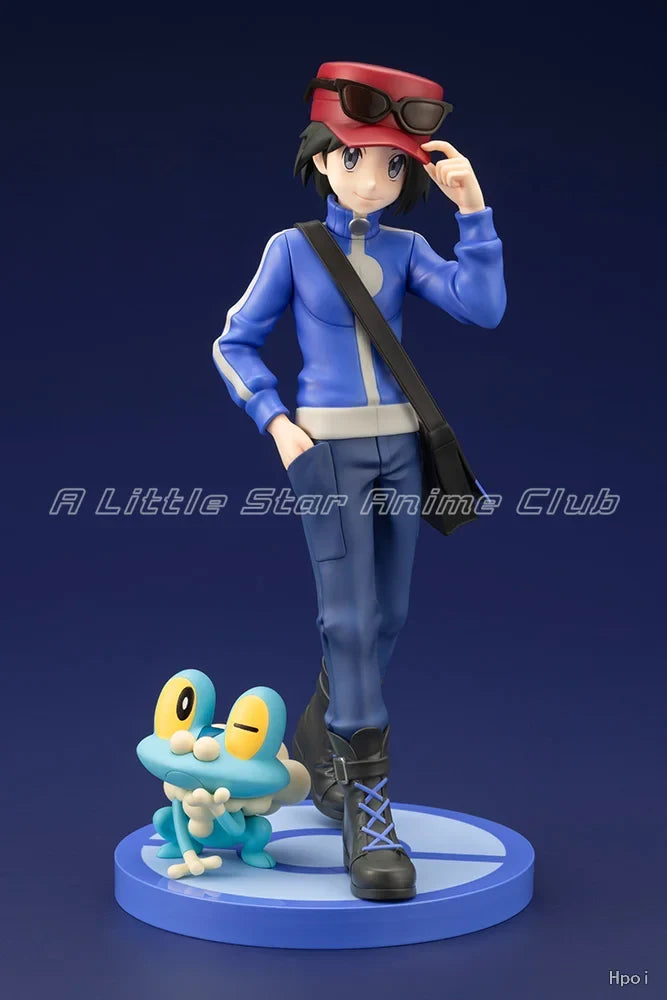 【Pre Sale】Original Kotobukiya ARTFX J Pocket Monsters Calem+Froakie 1/8 Dolls Animation Figures Models Collection Toys