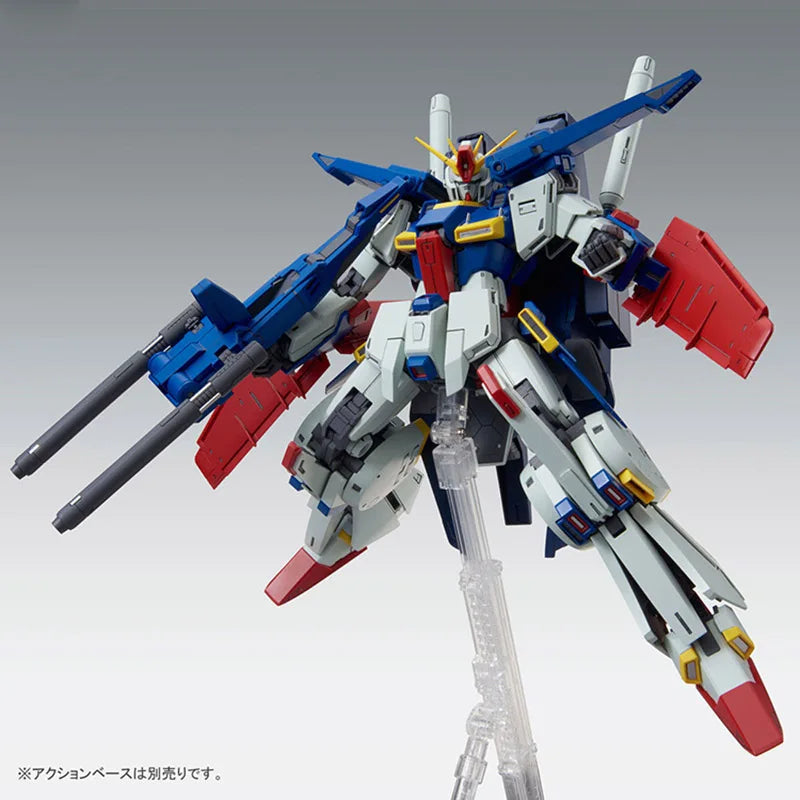 In Stock BANDAI PB LIMITED MG 1/100 MSZ-010S ENHANCED ZZ GUNDAM Ver.Ka Anime Action Figures Assembly Model Collection Toy
