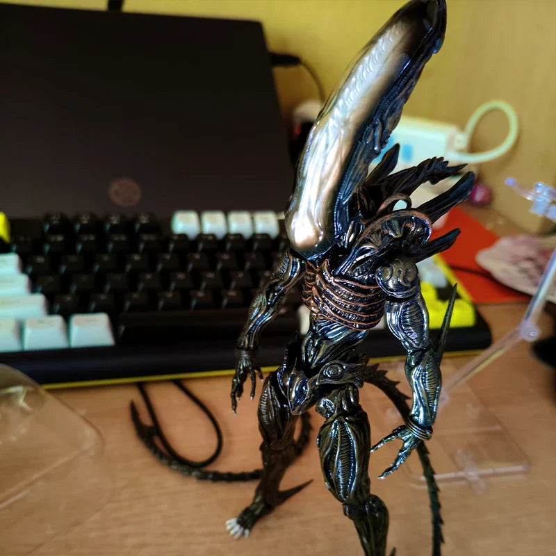 Genuine 52toys 1/12 Lightning Dance Yoshi Alien Action Figure Collection Alien Xenomorph Super Movable Model Desktop Ornament