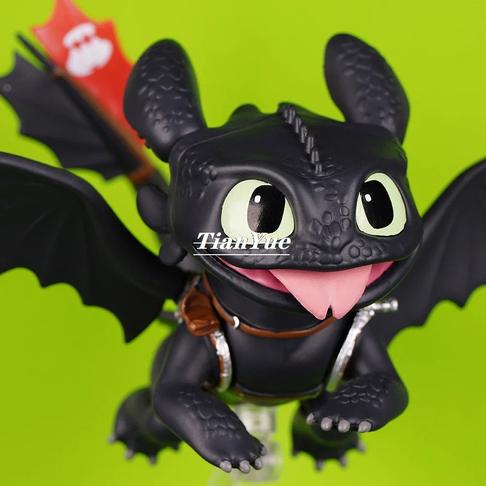 Anime Toothless 2238 Articulated Boxed Figure toy Decoration 8cm