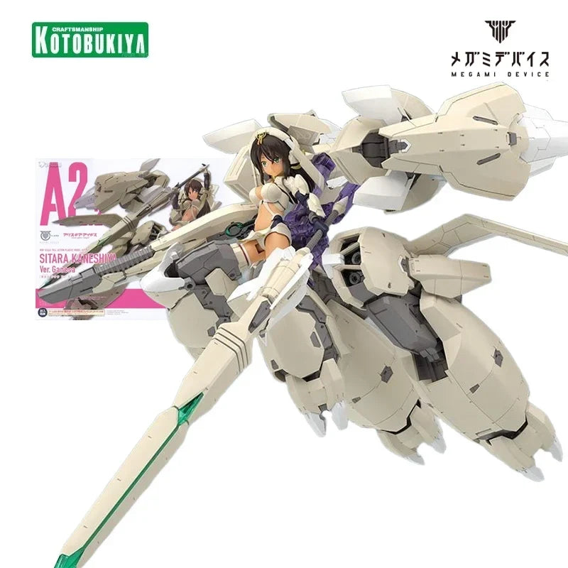 Kotobukiya MEGAMI DEVICE SITARA KANESHIYA Ver. Ganesa Collectible Model – 1/12 Scale, High-Quality Figure, Perfect Gift ForAnime