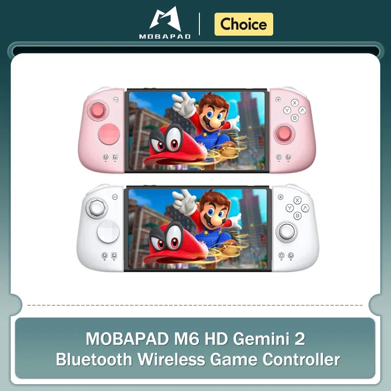 Mobapad M6s For Nintendo Switch Controller Pro Adjustable Joystick Hall Effect Controller Hd Vibration/6-Axis Gyro JoyPad