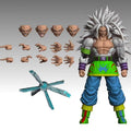 Black Hole Toys Dragon Ball Anime SHF Super Saiyan 5 Ssj5 Son Goku Son Gohan White Hair Son Goku Action Figure Collection Model