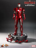 【MT】Hot Toys Marvel MMS213 "Iron Man 3" Iron Man MK33 Silver Centurion 1:6 Scale Action Figure Collection Toys