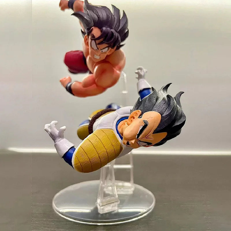 Anime Dragon Ball Z Kaiouken Goku Vs Vegeta Figure Super Saiyan Son Goku Action Figurine Pvc Statue Collection Model Toys Gifts