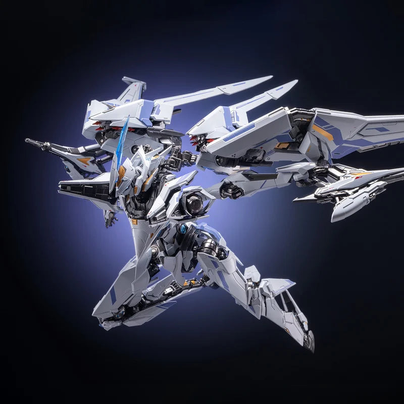 MOSHOW Supreme Class Unleashed Mecha Ubp-R02t Gyrfalcon Assembly Model Kit Action Figures Alloy Skeleton Toy Collect Ornaments