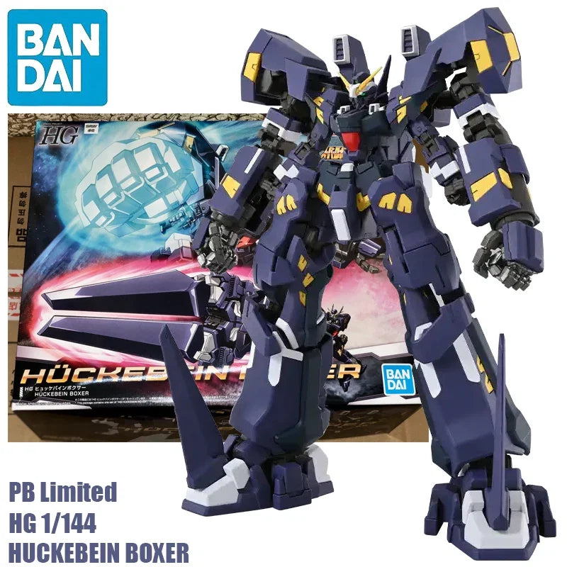 In Stock BANDAI PB Limited Super Robot Taisen:OG HG 1/144 HUCKEBEIN BOXER With Mk-Ⅲ Ver. Anime Action Figures Assembly Model Toy