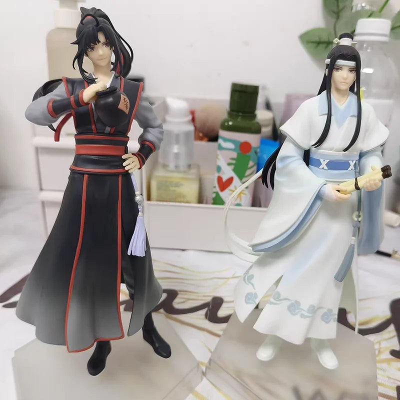 Mo Dao Zu Shi Wei Wuxian Lan Wangji Action Figures Model Dolls Figurines Pvc Anime Statue Collection Children Toy Gifts Decor