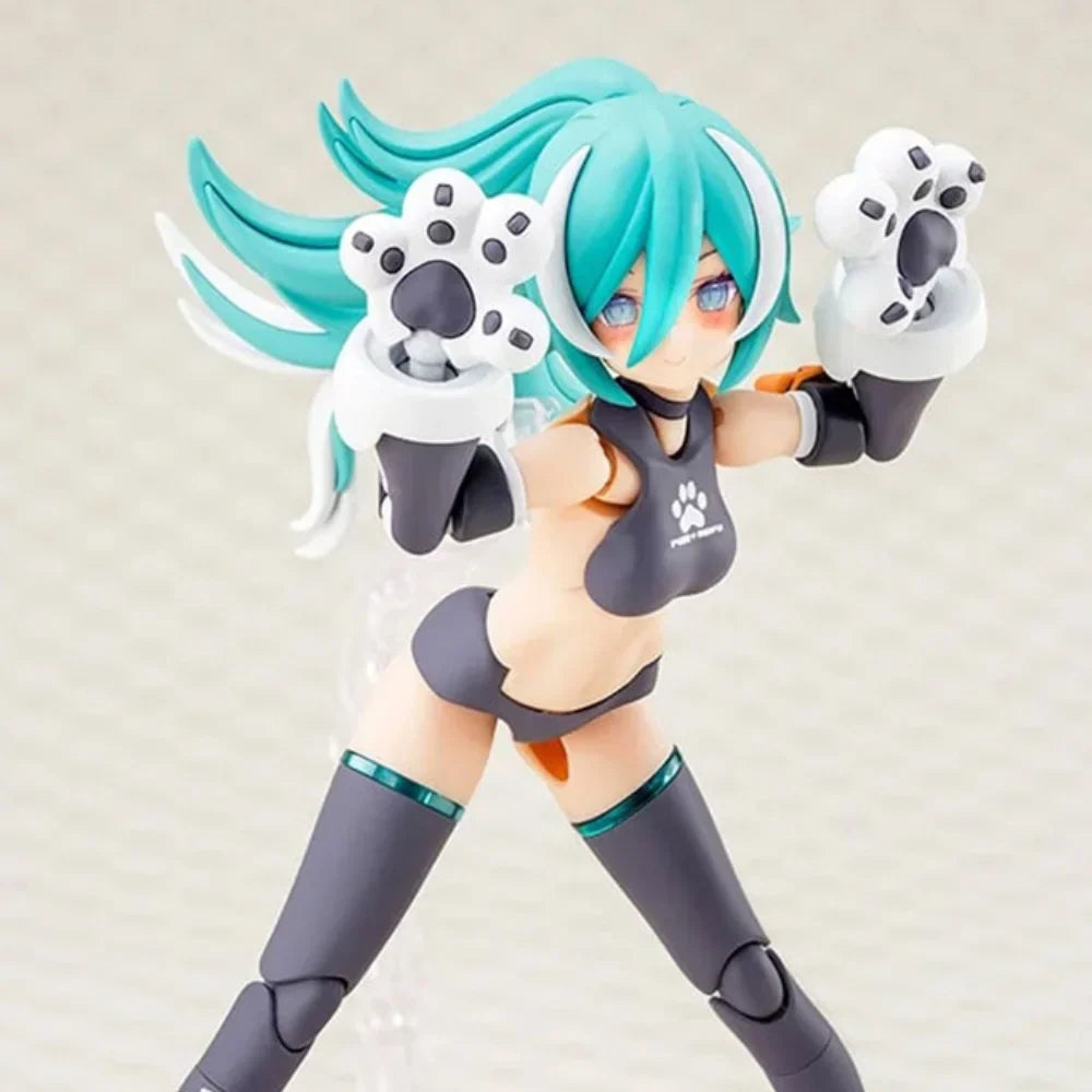 Kotobukiya KP788 PUNI MOFU 1/12 Plastic Assembly Model Goddess Device Series Wolf Mecha Girl Full Set 16cm Action Figure