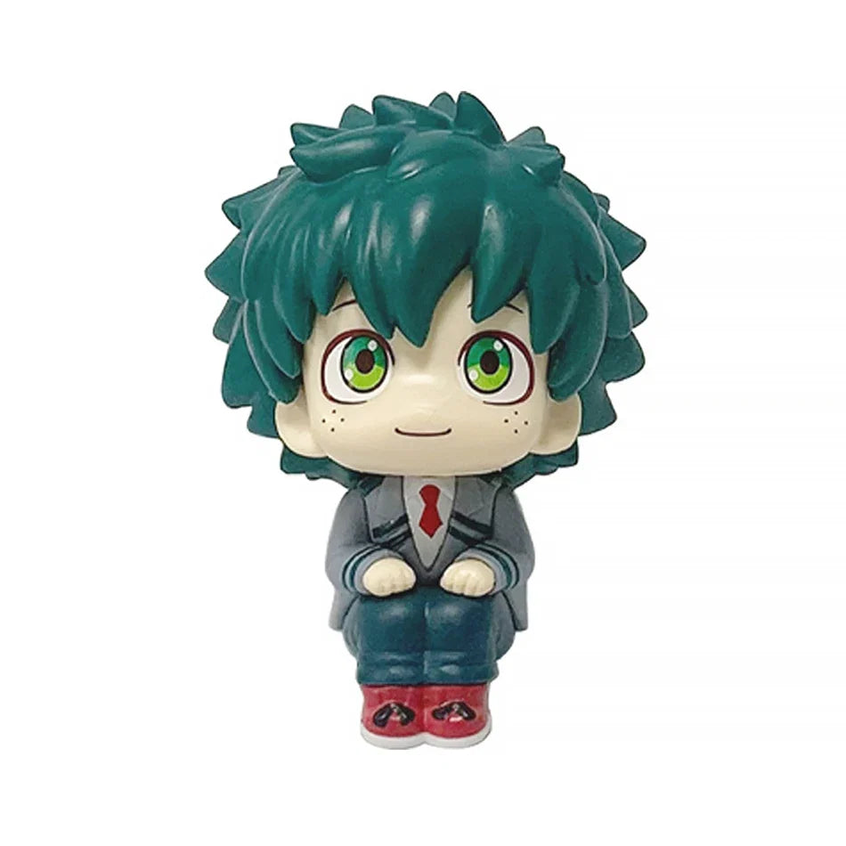 HOT My Hero Academia Katsuki Deku Todoroki Shoto Himiko Toga Break Time Anime Figure Model Collection Doll Toy For Kids Gift