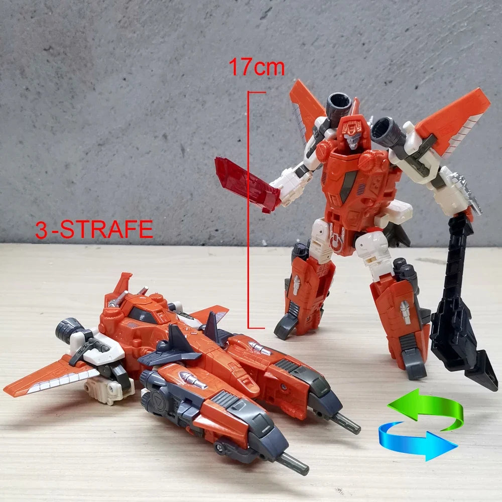 Computron Combiners Transformation Toys 5IN1 Scattershot Nosecone Strafe Afterburner Action Figure Deformed Robot Anime Model