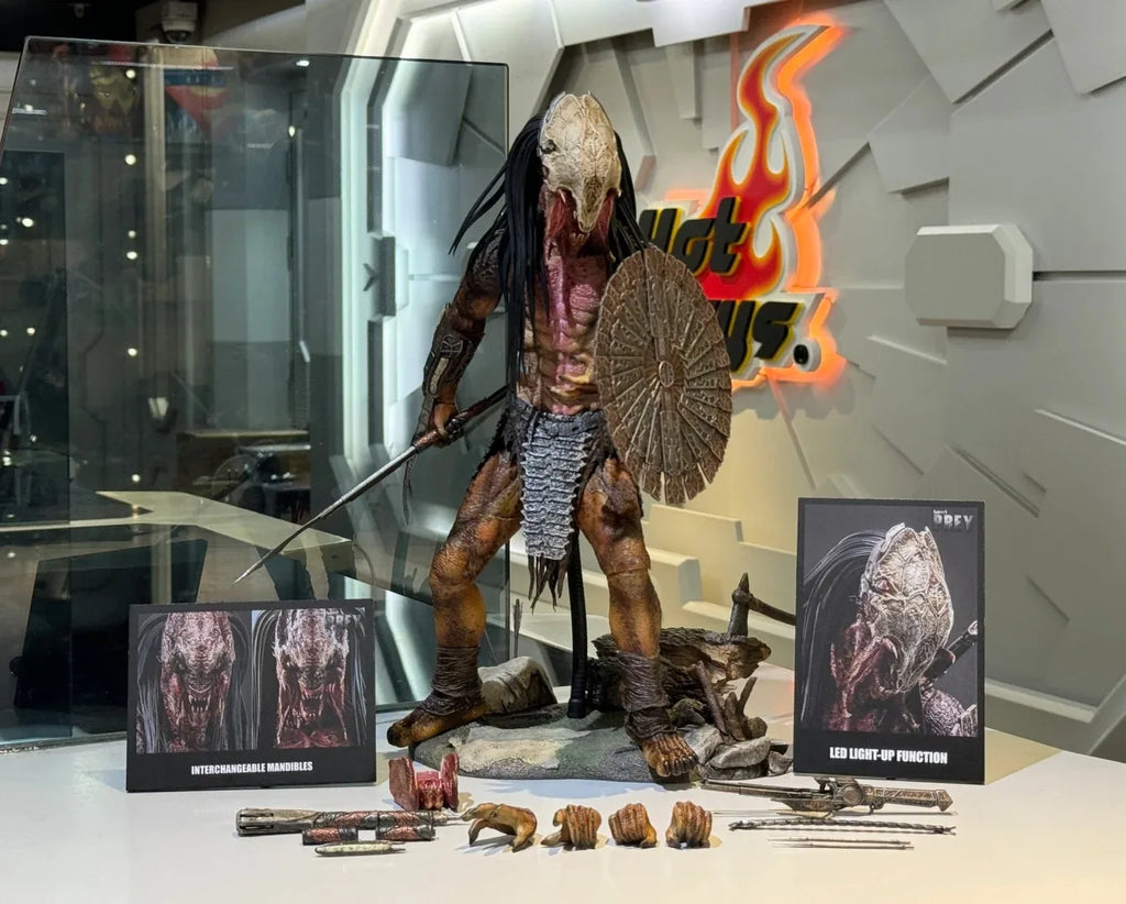 1:6 Hot Toys Iron Warrior: Prey Rage TMS114  Action Figure Feral Predator Figures Collect Dolls 37cm Hottoys Model Toy Gift