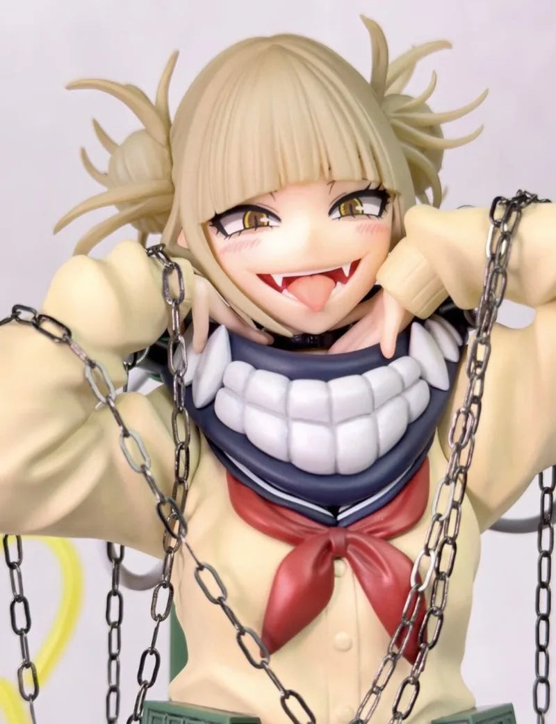 In stock Genuine My Hero Academia Toga Himiko Villain VER.PVC Action Anime Figure Model Toys Figure Collection Doll Gift
