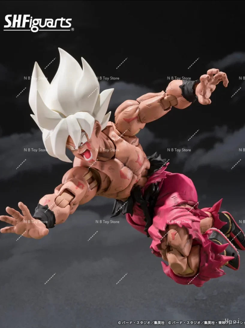 Bandai SHF Son Goku Legend Super Saiyan Genki Tian Festival Dragon Ball Genki Festival Model Toy Figure
