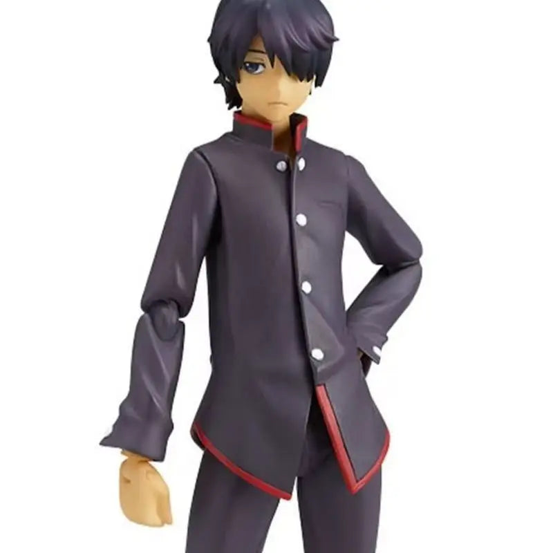 In Stock Original Bakemonogatari Koyomi Araragi figma 097 Max Factory Figure Action Figure Model Toy Character Doll Gift