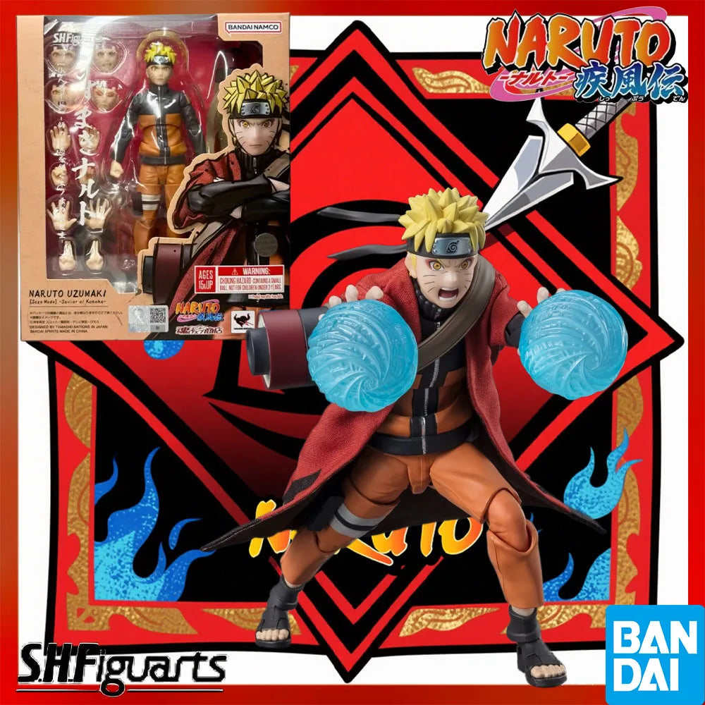 100% Authentic Bandai S.H.Figuarts • Naruto Series • Pain Tendo & Naruto Uzumaki • Articulated Action Figures Model Toy