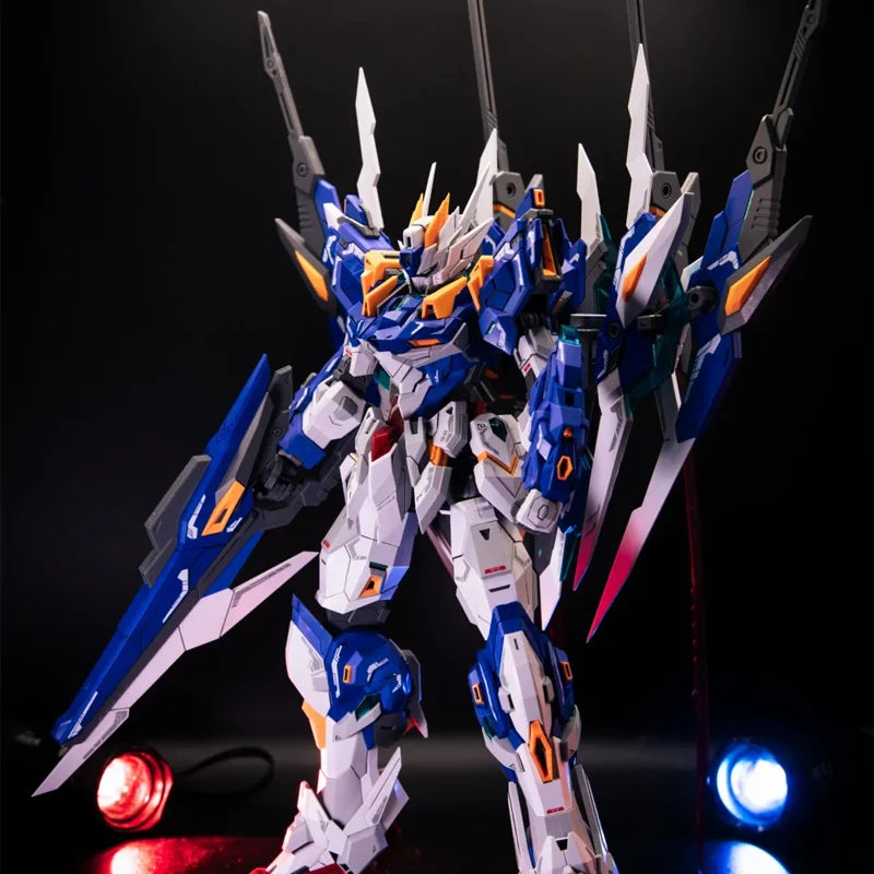 SNAA 1/100 YR-02 Blade King Series Alloy Die Casting Frame Action Figure Mecha Warrior Fully Poseable Assembly Model Boy Gift