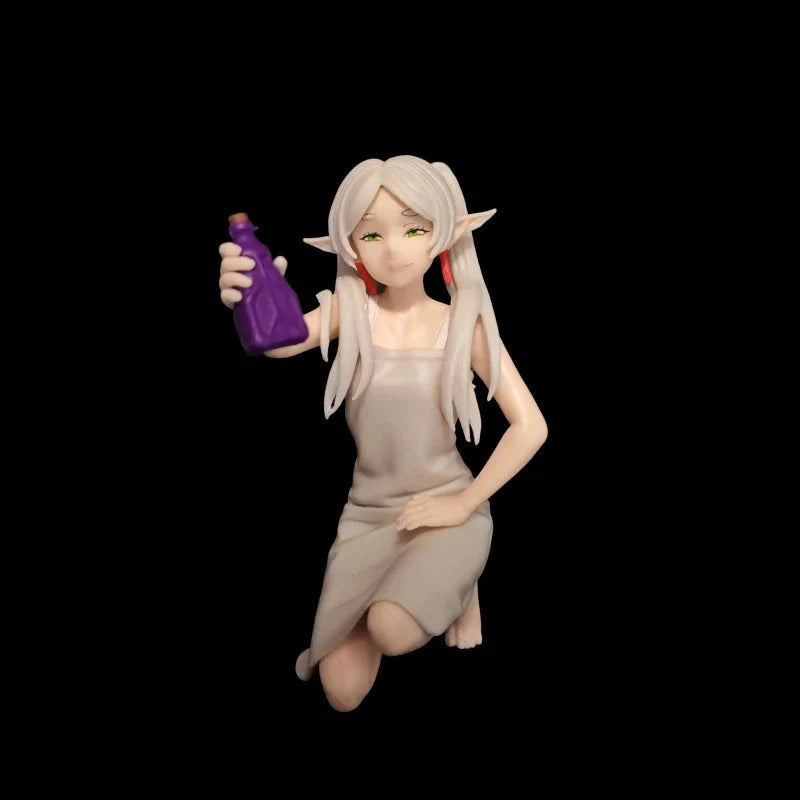 11cm Frieren: Beyond Journey's End Anime Figure Magic Potion Bottle Frieren Action Figure PVC Model Doll Toys Doll Collection