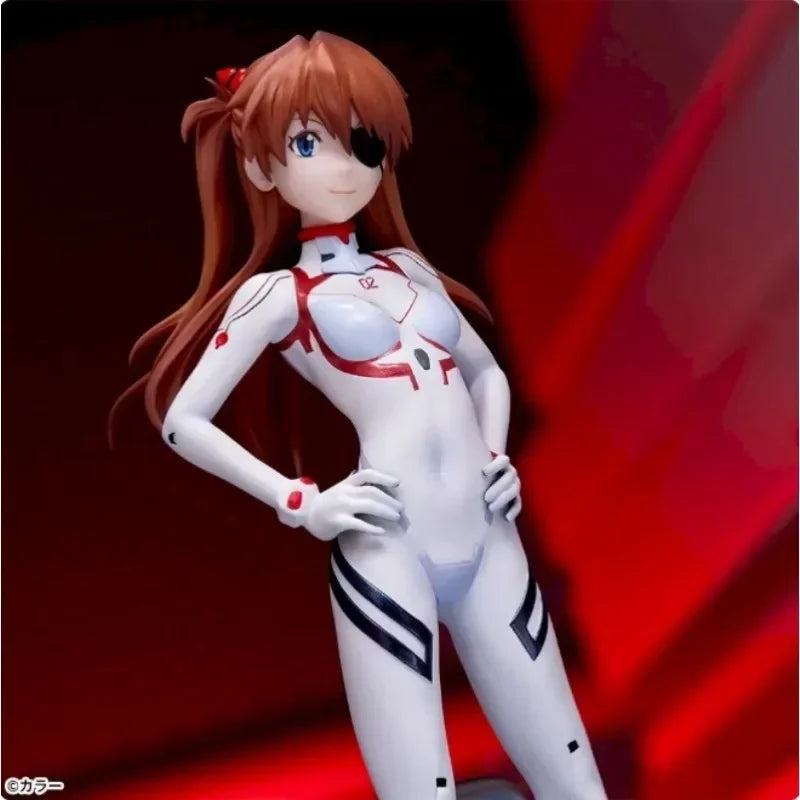 SEGA Original Rebuild of Evangelion Anime Figure Luminasta Asuka Langley Soryu Ayanami Rei Action Figure Toys for Kids Gift