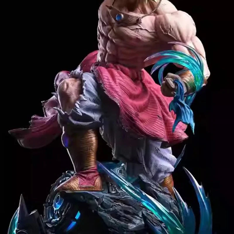 Broli Vs Goku Anime Figure Dragon Ball Broli 28cm Figurine Pvc Statue Model Doll Desk Decoration Collectible Toys Christmas Gift