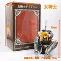 Defeated Female Knight Valerie Figure Anime Action Character Peripheral Girl Model Japanese Manga Toy Collection Ornament Gift