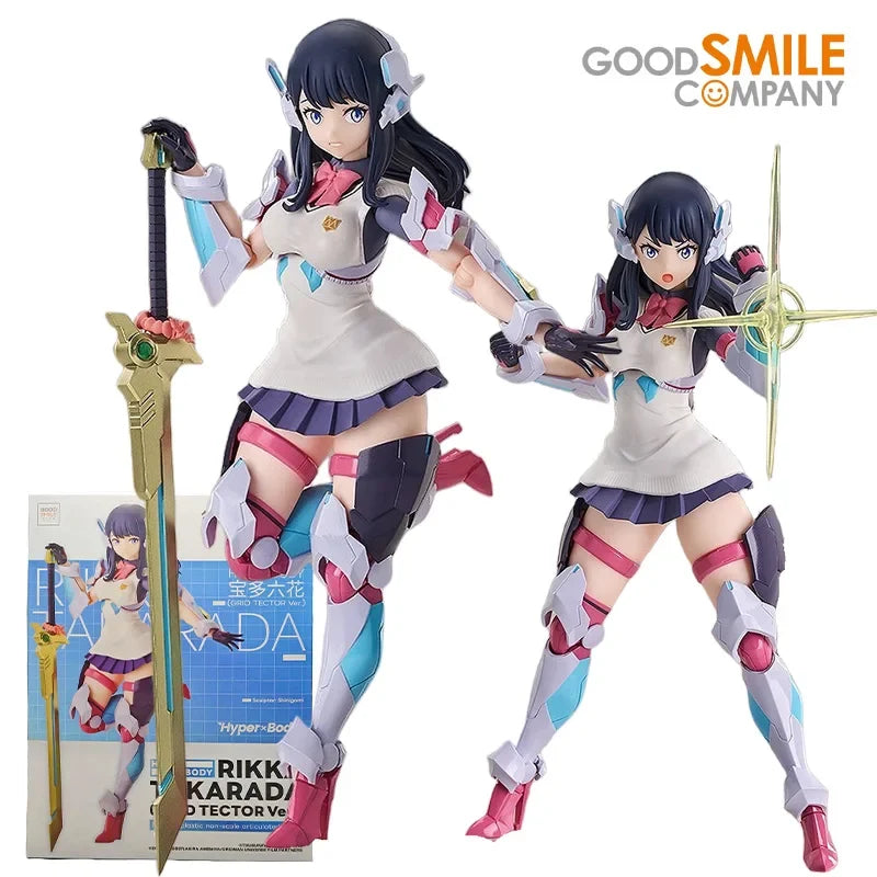 GSC Hyper Body Takarada Rikka GRID TECTOR Action Figures GRIDMAN UNIVERSE Anime Mobile Suit Girl Plastic Model KIt Toys for Boys