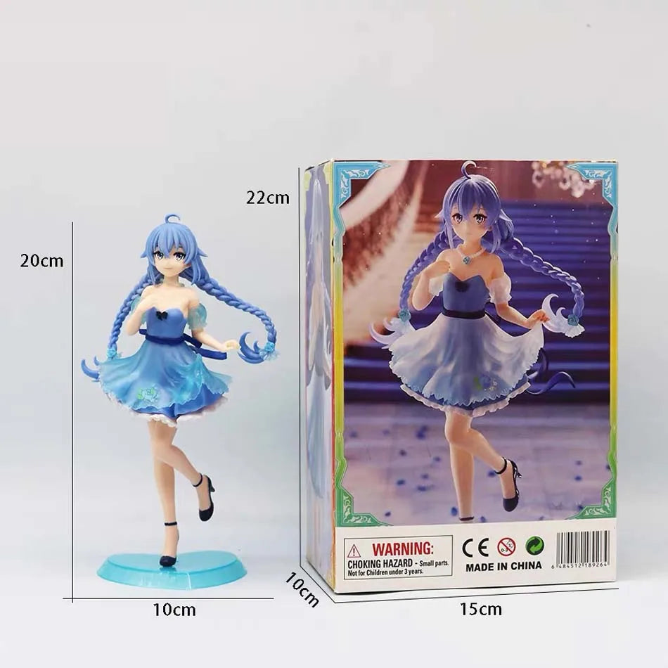 20cm Magician Roxy Migurdia Action Figure Mushoku Tensei：Jobless Reincarnation Anime Figure PVC Adult Collection Model Doll Toy
